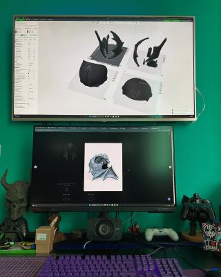 Včera jsem dokončil nějaké zakázky a tak mi na dnešek zbylo pár volných tiskáren 🦾 Jakožto kovaný NERD, neodpustím si...